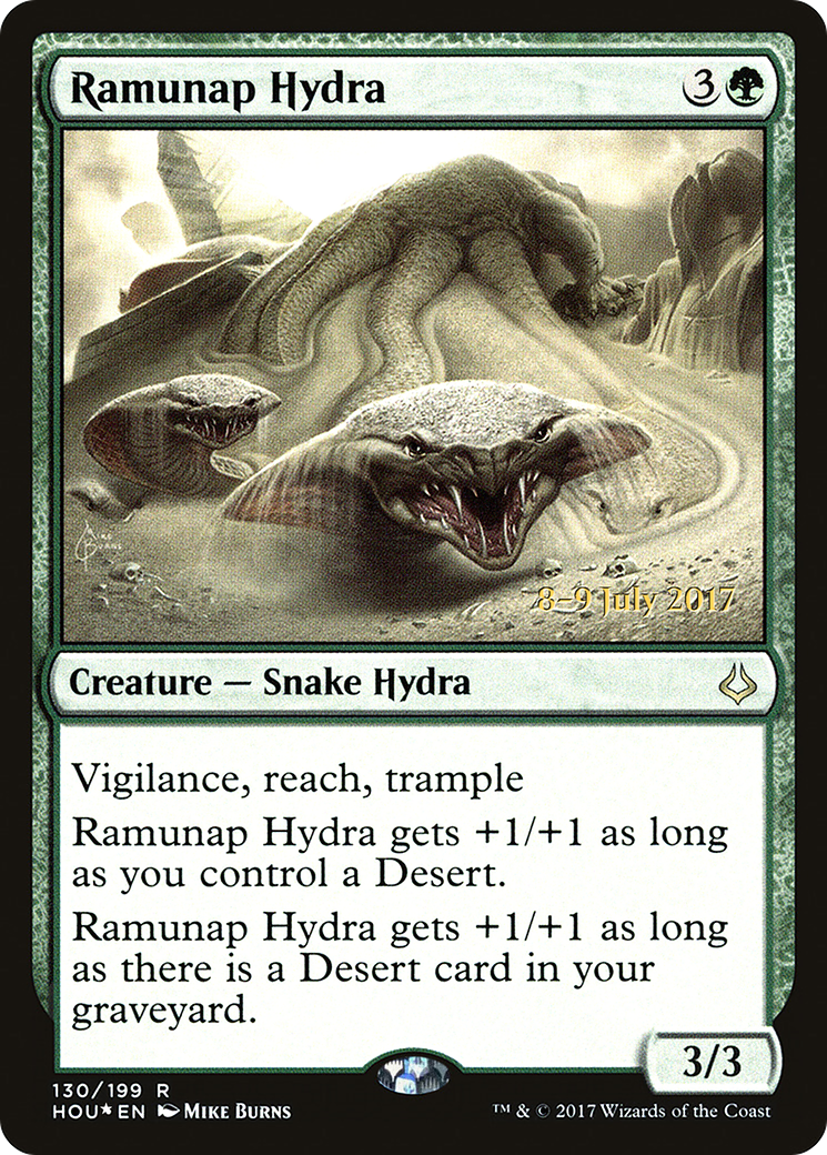Image of Ramunap Hydra (PRE-130S) - Hour of Devastation Promos Foil