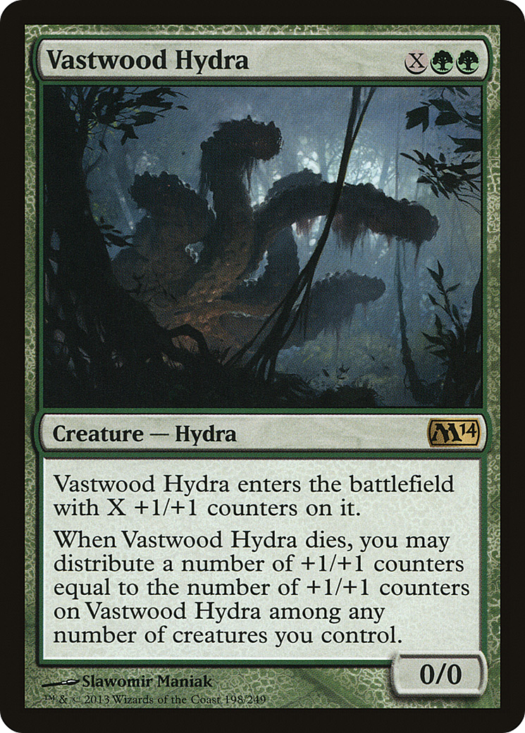 Image of Vastwood Hydra (M14-198) - Magic 2014