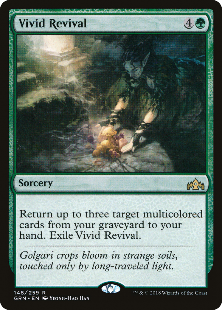 Image of Vivid Revival (GRN-148) - Guilds of Ravnica Foil