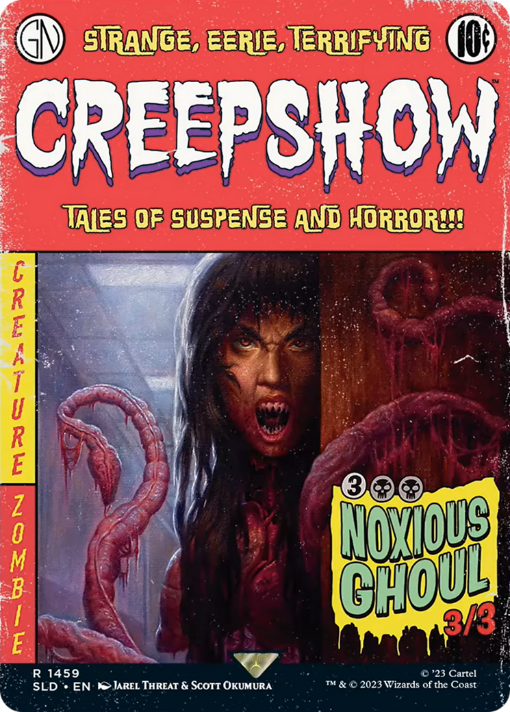 Image of Noxious Ghoul (SLD-1459) - Secret Lair Drop: (Full Art) (Borderless)
