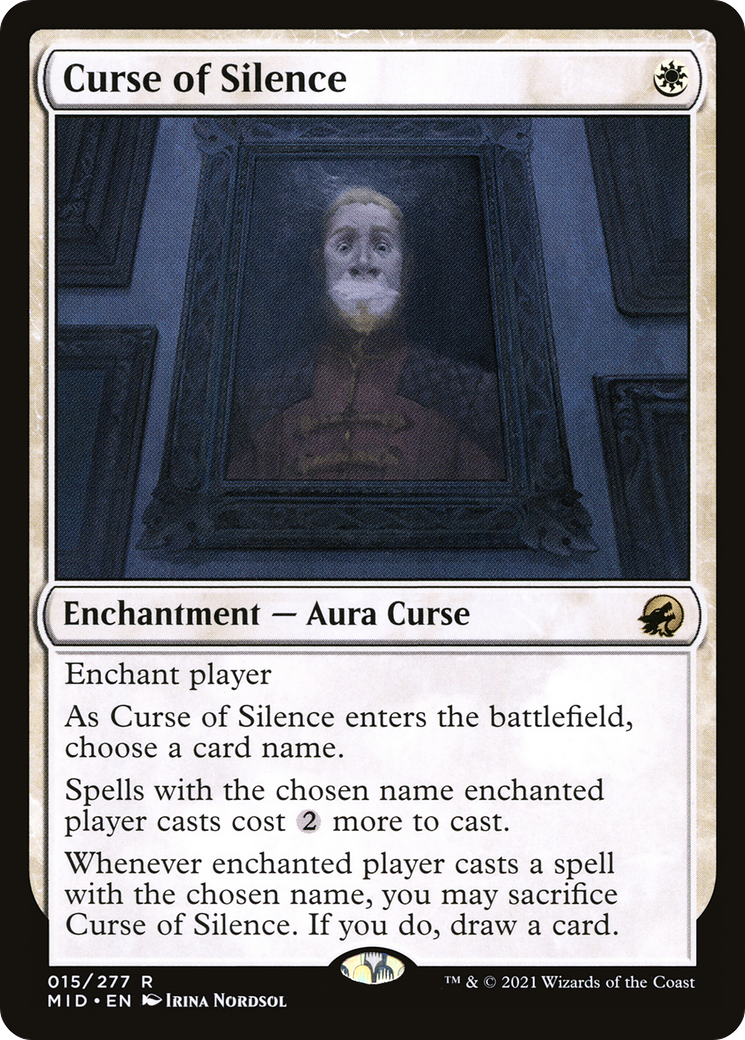 Image of Curse of Silence (MID-015) - Innistrad: Midnight Hunt
