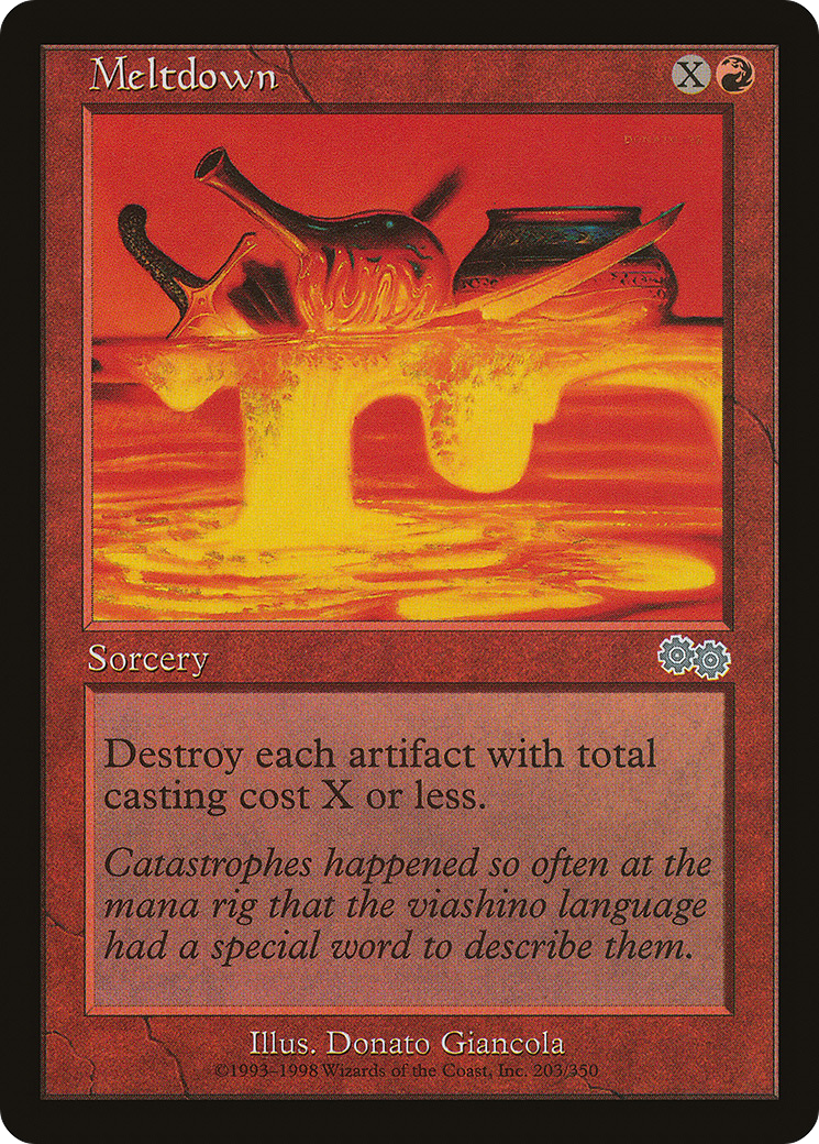 Image of Meltdown (USG-203) - Urza's Saga