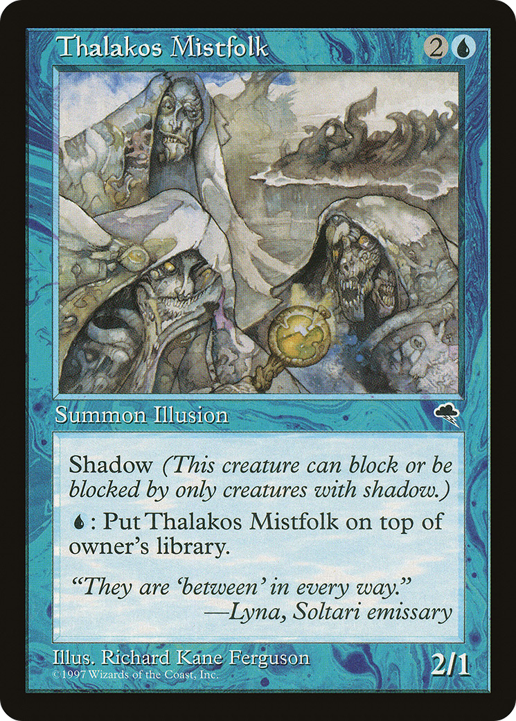 Image of Thalakos Mistfolk (TMP-093) - Tempest