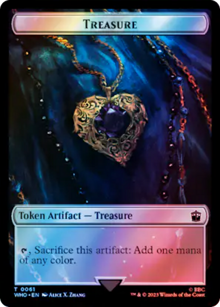 Image of Treasure (TWHO-061) - Doctor Who Tokens Foil