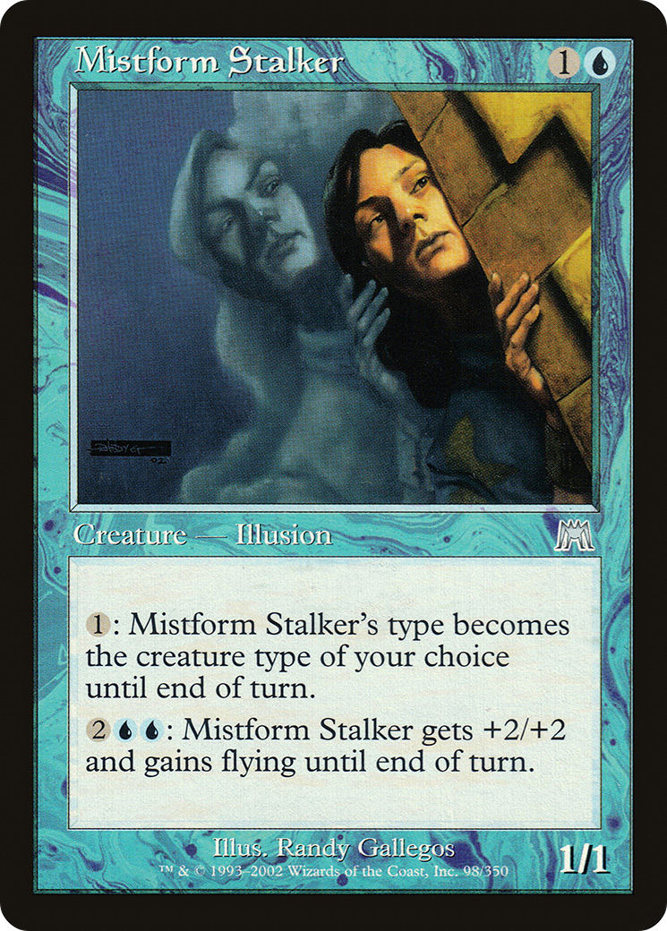 Image of Mistform Stalker (ONS-098) - Onslaught Foil