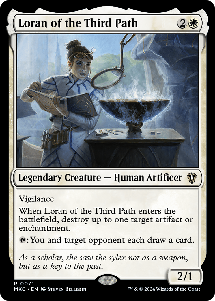Image of Loran of the Third Path (MKC-071) - Murders at Karlov Manor Commander
