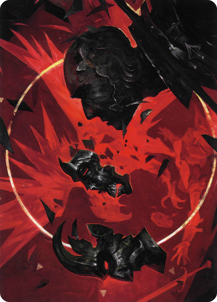 Image of Abrade // Abrade (AVOW-038) - Crimson Vow Art Series (Borderless)
