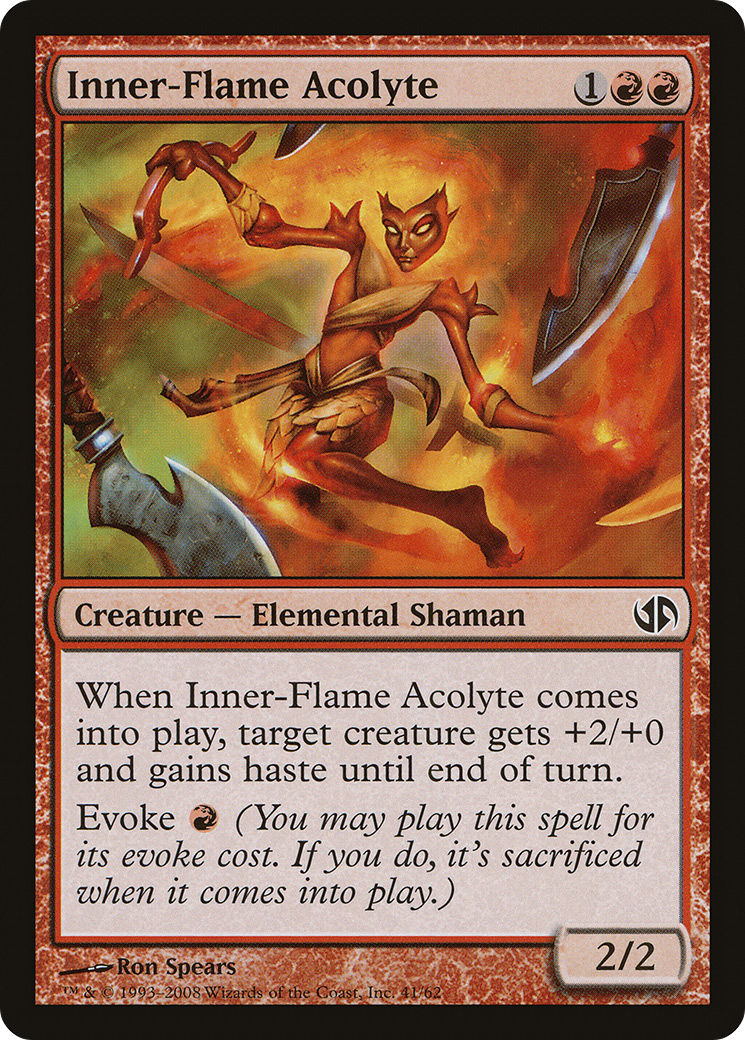 Image of Inner-Flame Acolyte (DD2-041) - Duel Decks: Jace vs. Chandra