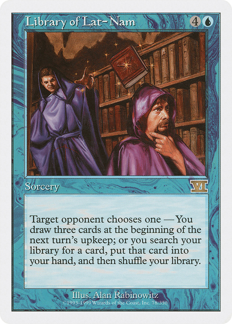 Image of Library of Lat-Nam (6ED-078) - Classic Sixth Edition
