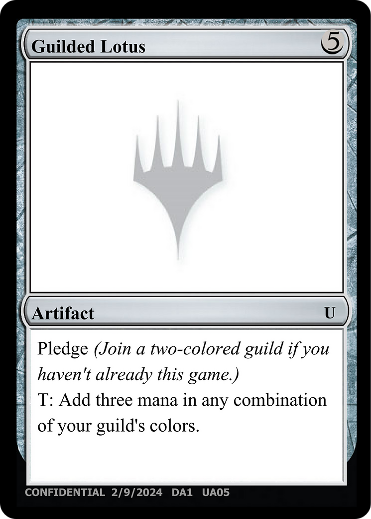 Image of Guilded Lotus (UNK-UA05B) - Unknown Event