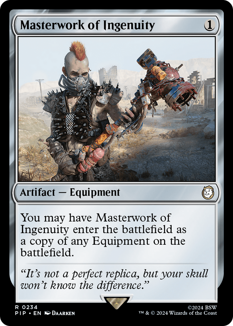 Image of Masterwork of Ingenuity (PIP-234) - Fallout Foil