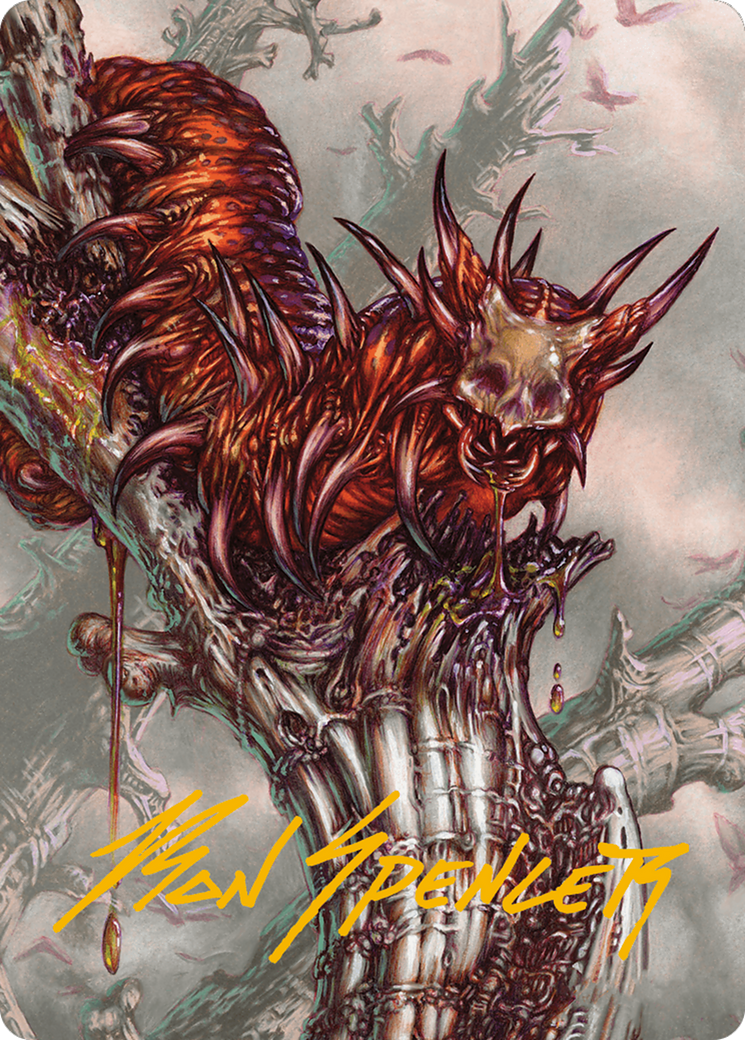 Image of Grist, Voracious Larva // Grist, Voracious Larva (AMH3-053) - Modern Horizons 3 Art Series (Borderless)