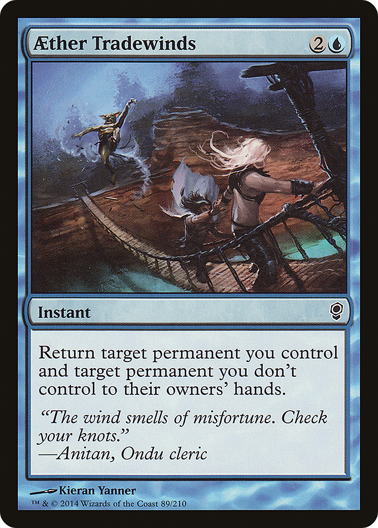 Image of Aether Tradewinds (CNS-089) - Conspiracy Foil