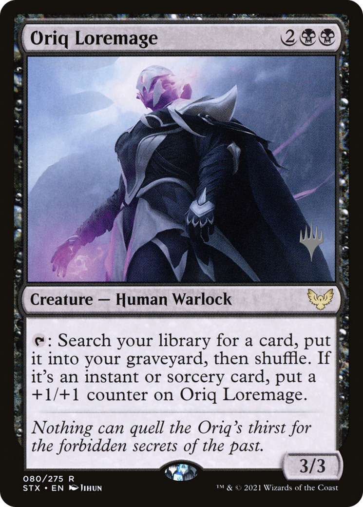 Image of Oriq Loremage (PPSTX-80P) - Strixhaven: School of Mages Promos Foil