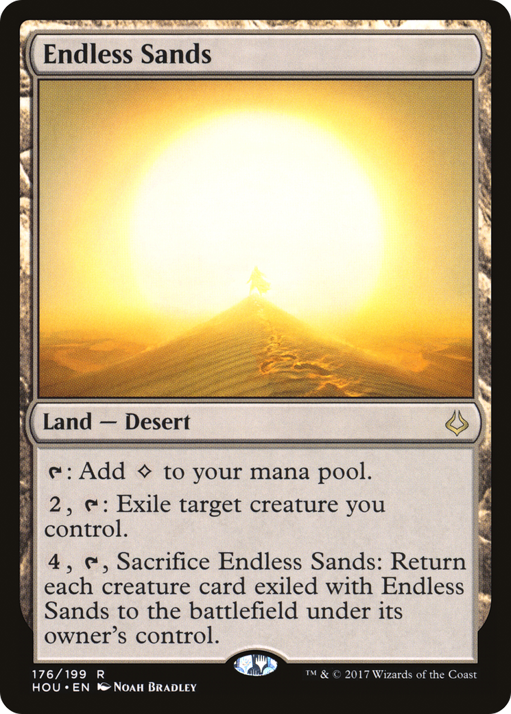 Image of Endless Sands (HOU-176) - Hour of Devastation Foil