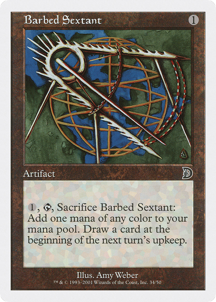 Image of Barbed Sextant (DKM-034) - Deckmasters