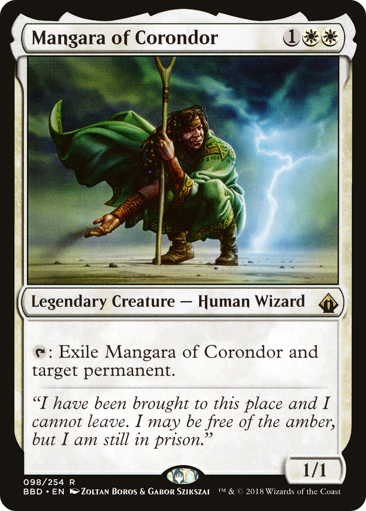 Image of Mangara of Corondor (BBD-098) - Battlebond Foil