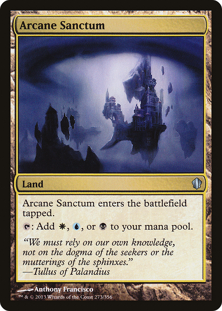 Image of Arcane Sanctum (C13-273) - Commander 2013