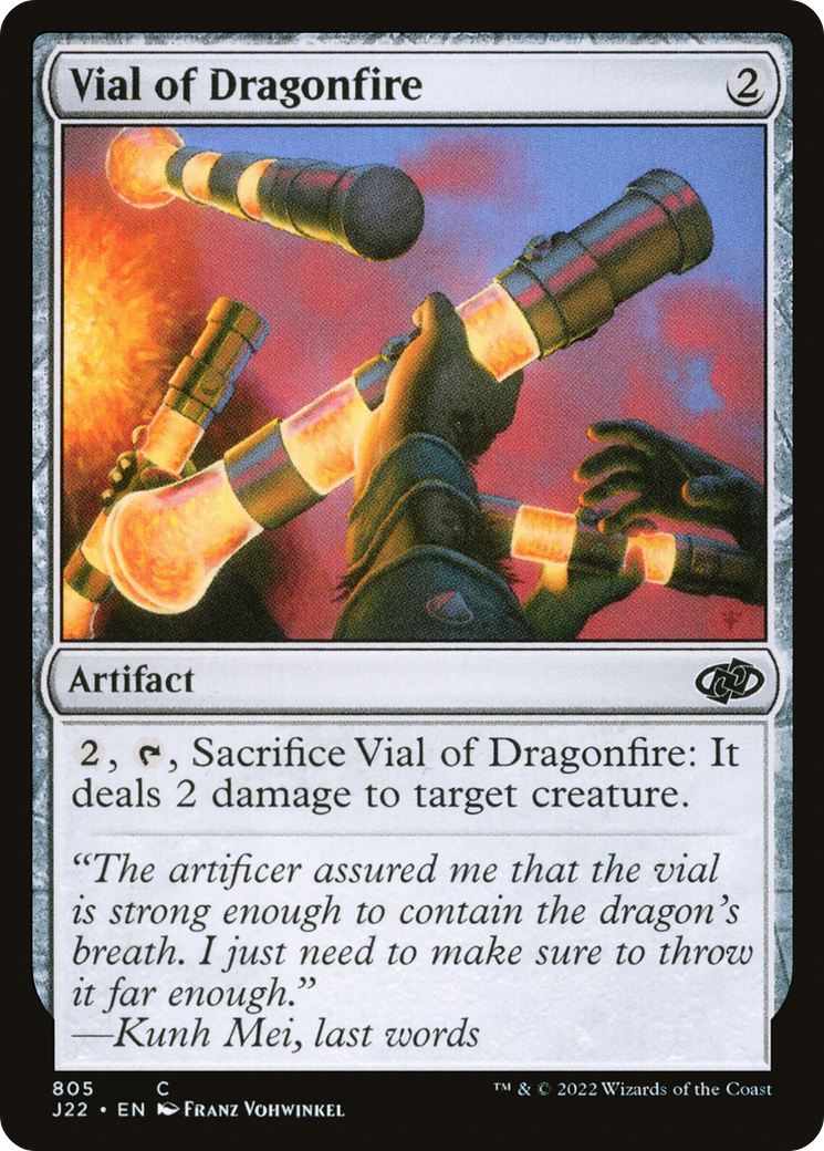 Image of Vial of Dragonfire (J22-805) - Jumpstart 2022