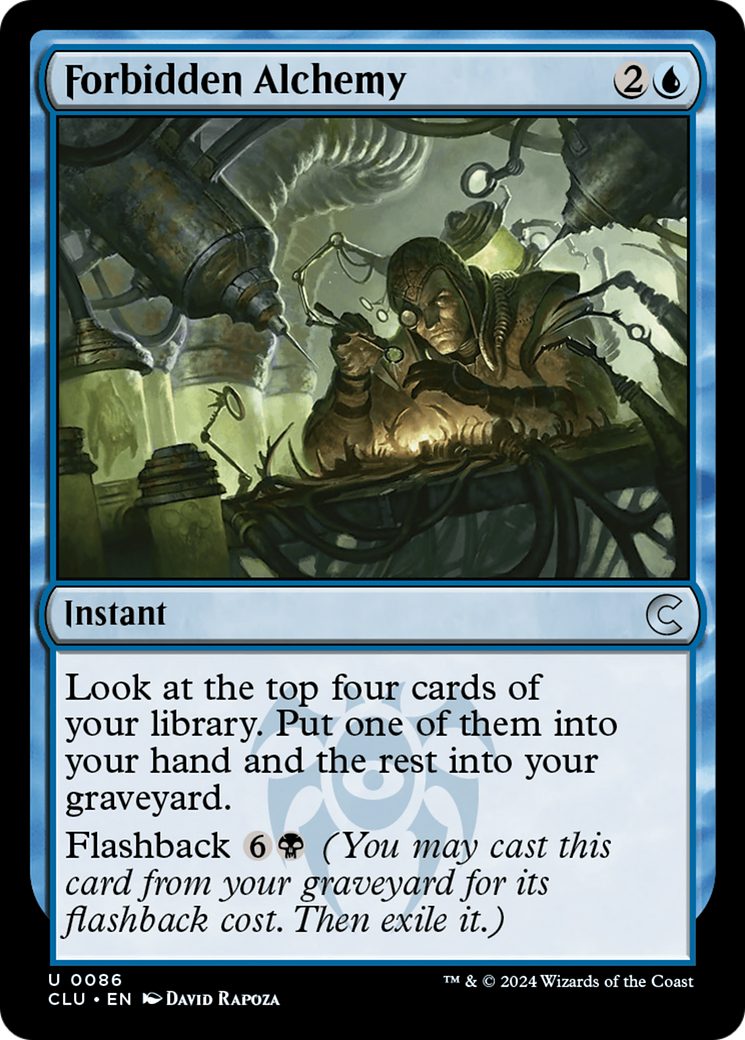 Image of Forbidden Alchemy (CLU-086) - Ravnica: Clue Edition