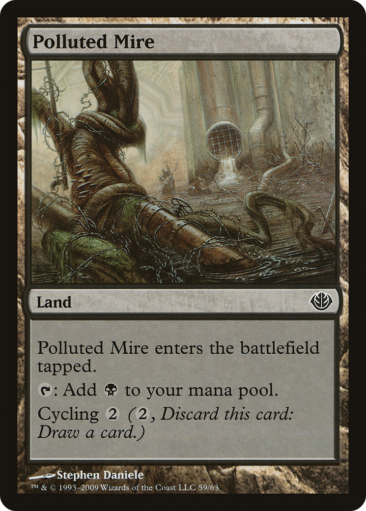 Image of Polluted Mire (DDD-059) - Duel Decks: Garruk vs. Liliana