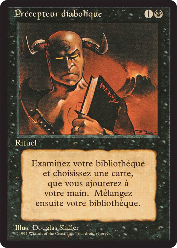 Image of Demonic Tutor (FBB-) - Foreign Black Border