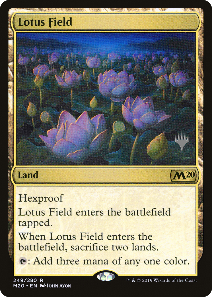Image of Lotus Field (PPM20-249P) - Core Set 2020 Promos
