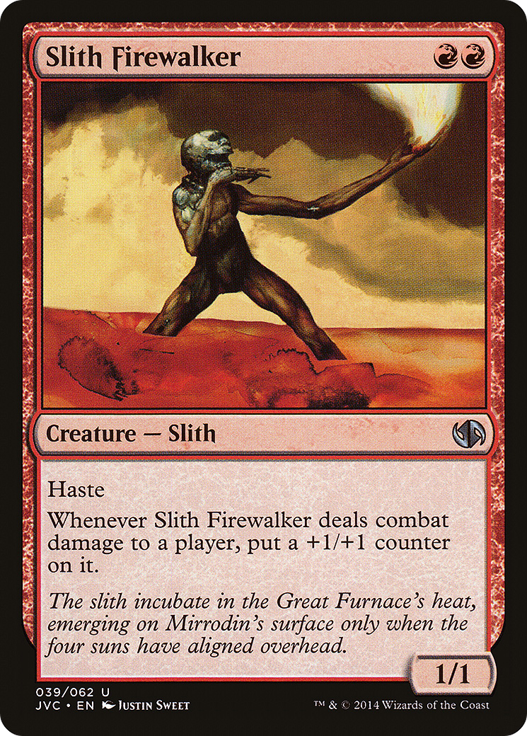 Image of Slith Firewalker (DD3-039) - Duel Decks Anthology: Jace vs. Chandra