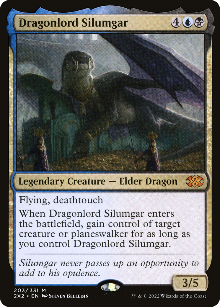 Image of Dragonlord Silumgar (2X2-203) - Double Masters 2022
