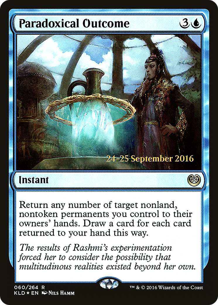 Image of Paradoxical Outcome (PRE-60S) - Kaladesh Promos Foil