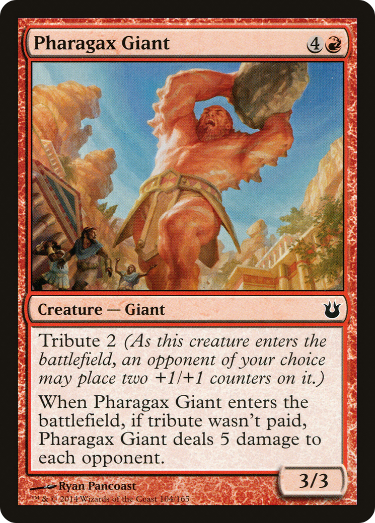 Image of Pharagax Giant (BNG-104) - Born of the Gods Foil