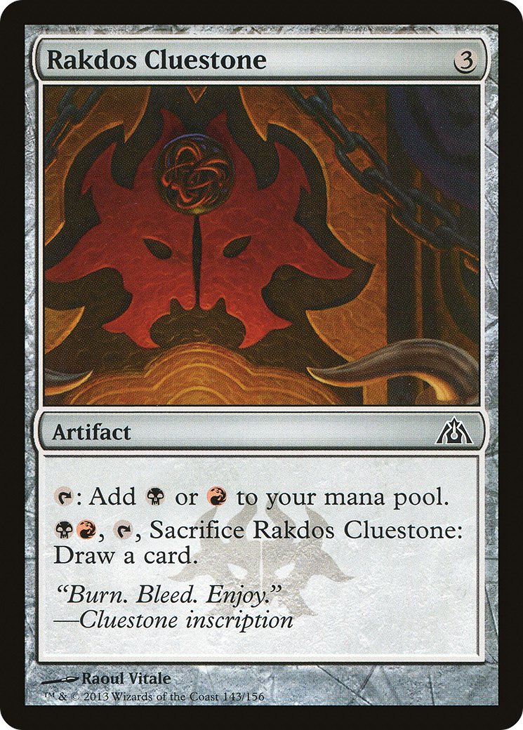 Image of Rakdos Cluestone (DGM-143) - Dragon's Maze