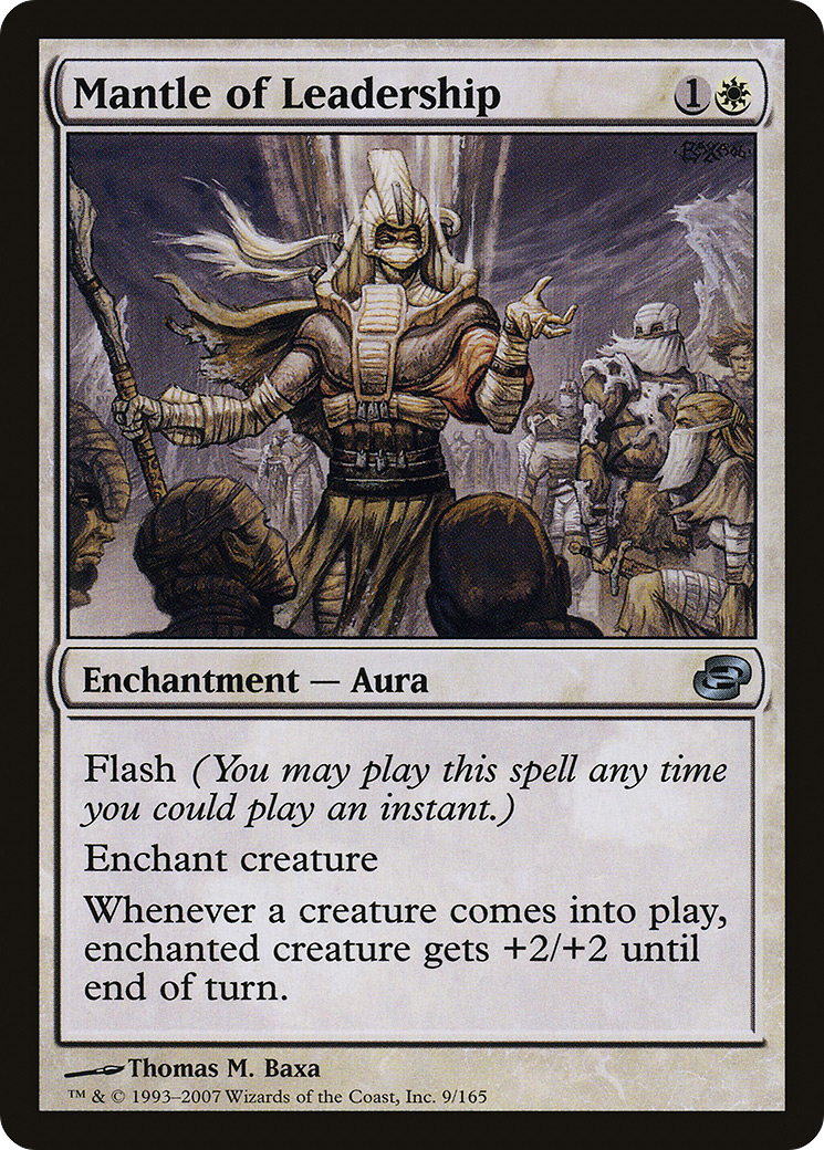 Image of Mantle of Leadership (PLC-009) - Planar Chaos Foil