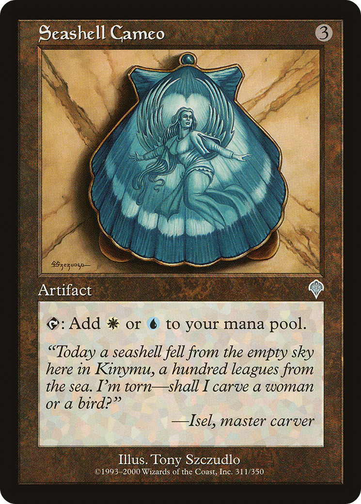 Image of Seashell Cameo (INV-311) - Invasion Foil