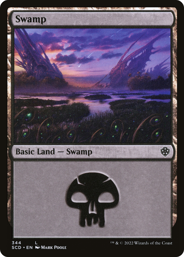 Image of Swamp (344) (SCD-344) - Starter Commander Decks