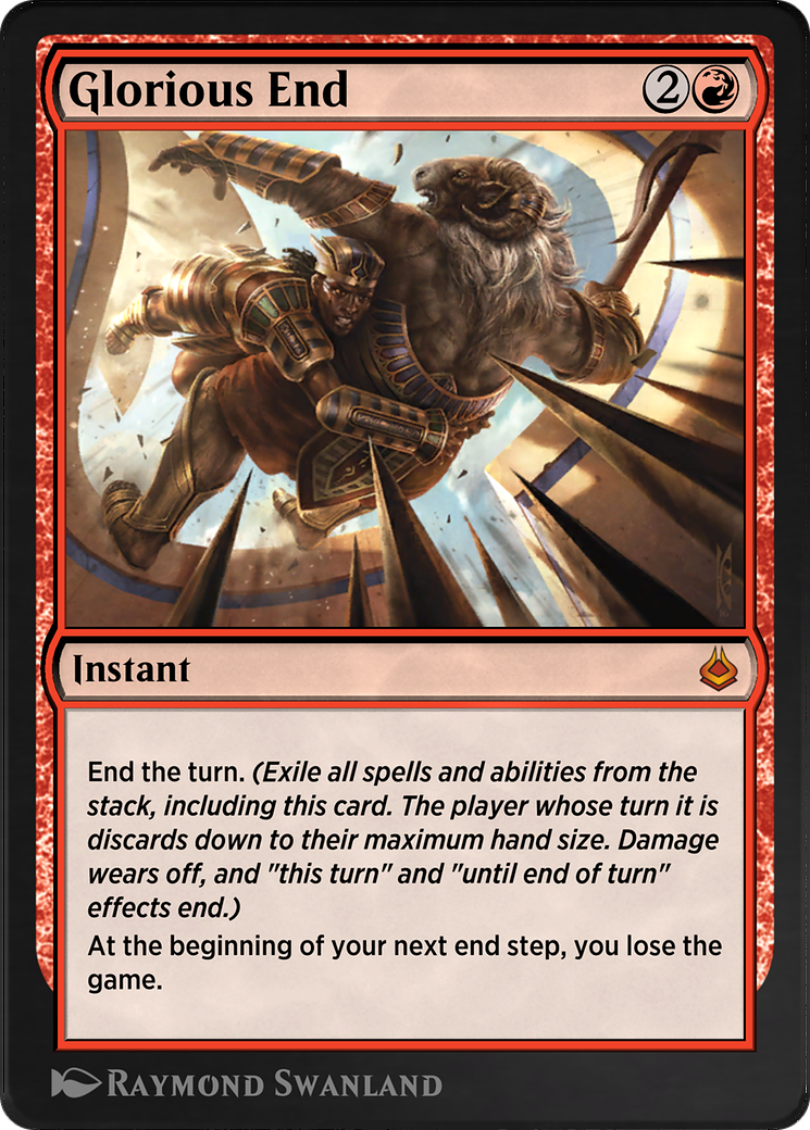 Image of Glorious End (AKR-156) - Amonkhet Remastered
