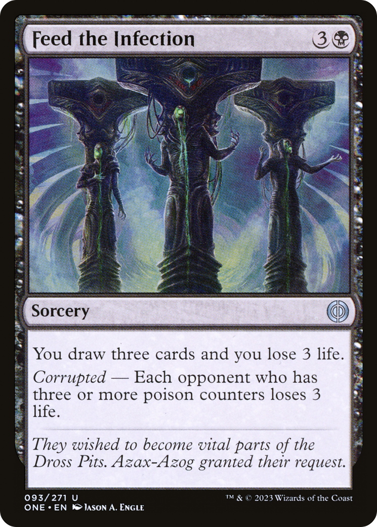 Image of Feed the Infection (ONE-093) - Phyrexia: All Will Be One Foil