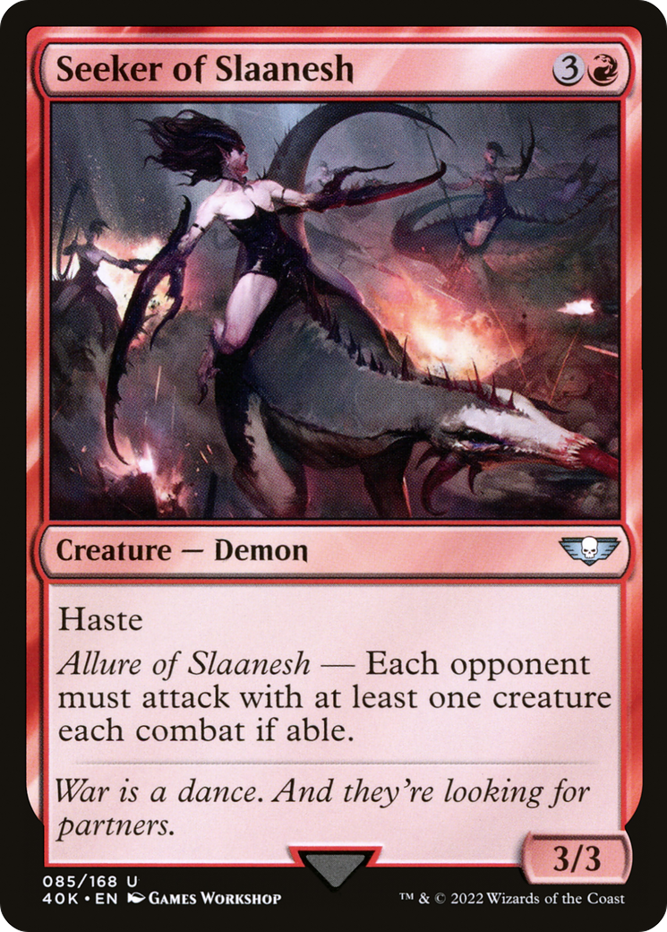 Image of Seeker of Slaanesh (40K-085) - Warhammer 40,000 Commander