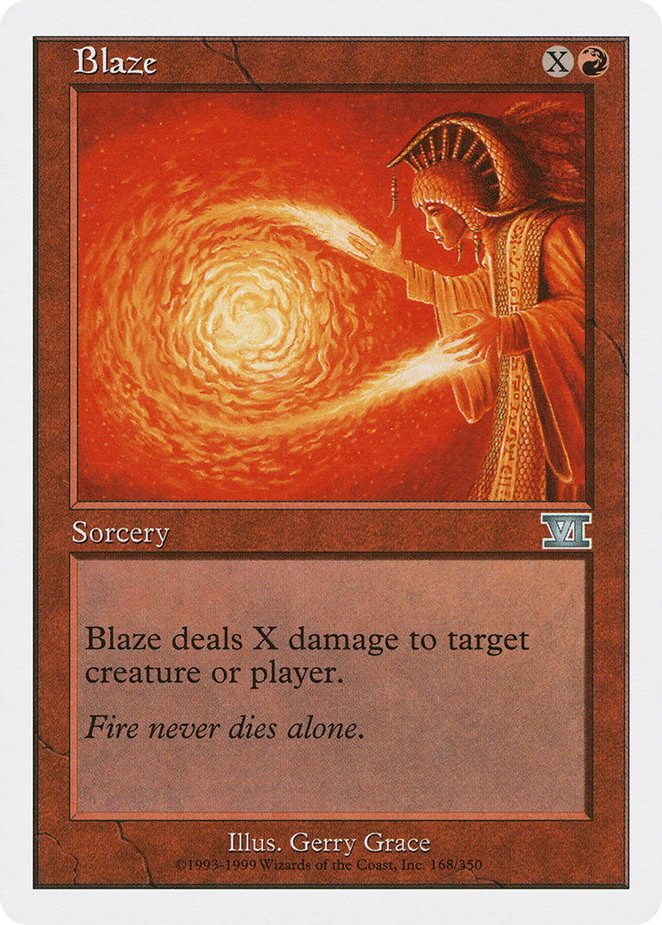 Image of Blaze (6ED-168) - Classic Sixth Edition
