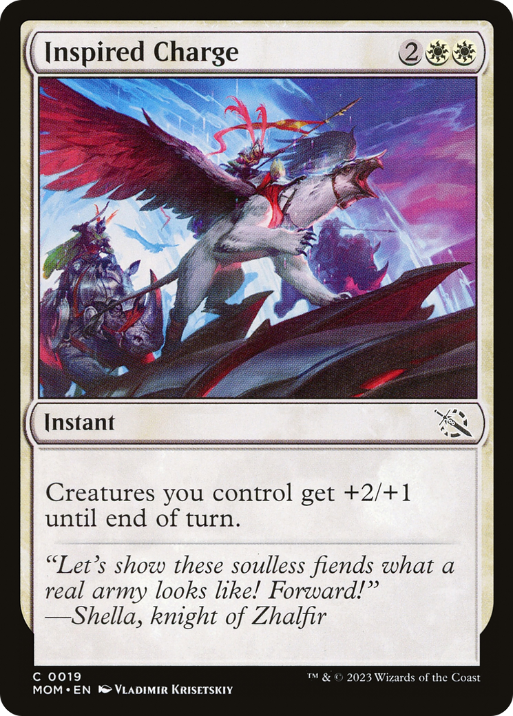 Image of Inspired Charge (MOM-019) - March of the Machine
