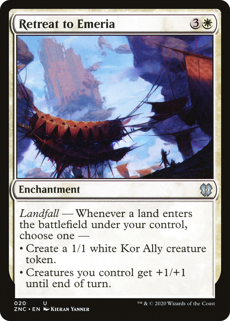 Image of Retreat to Emeria (ZNC-020) - Zendikar Rising Commander