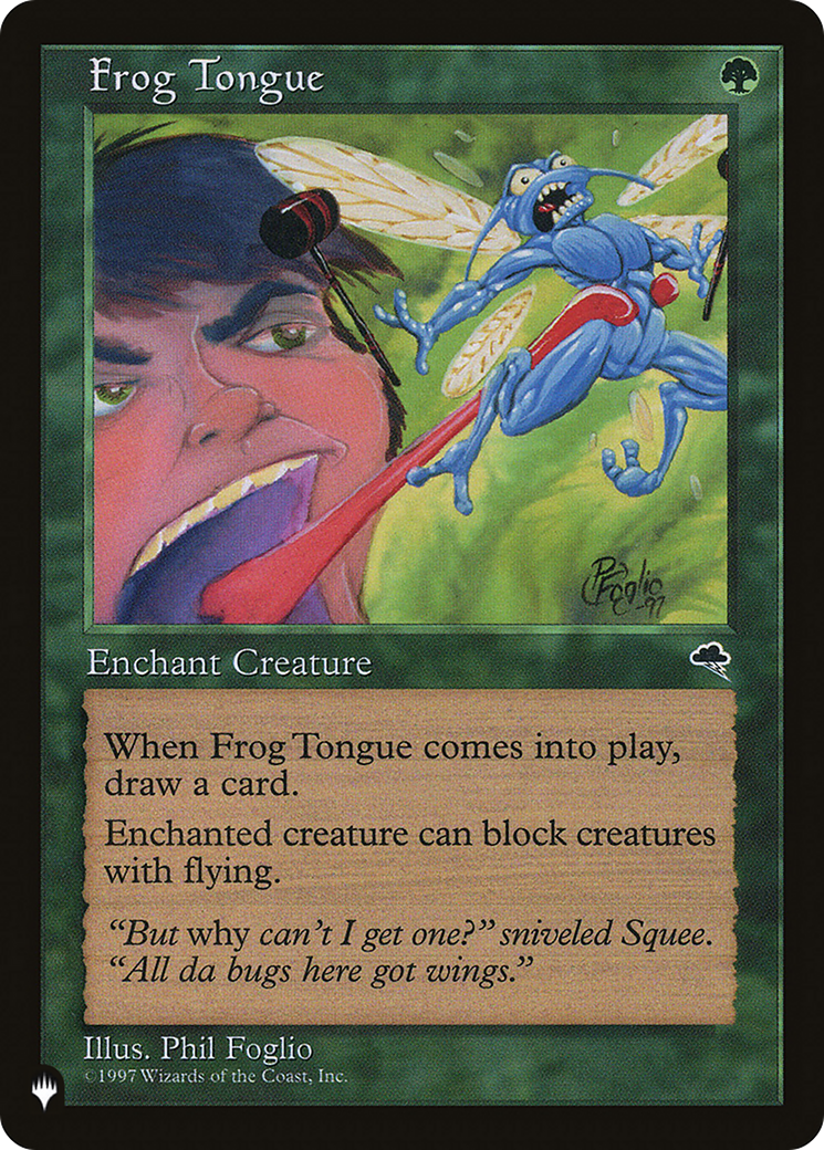 Image of Frog Tongue (LIST-TMP-228) - The List