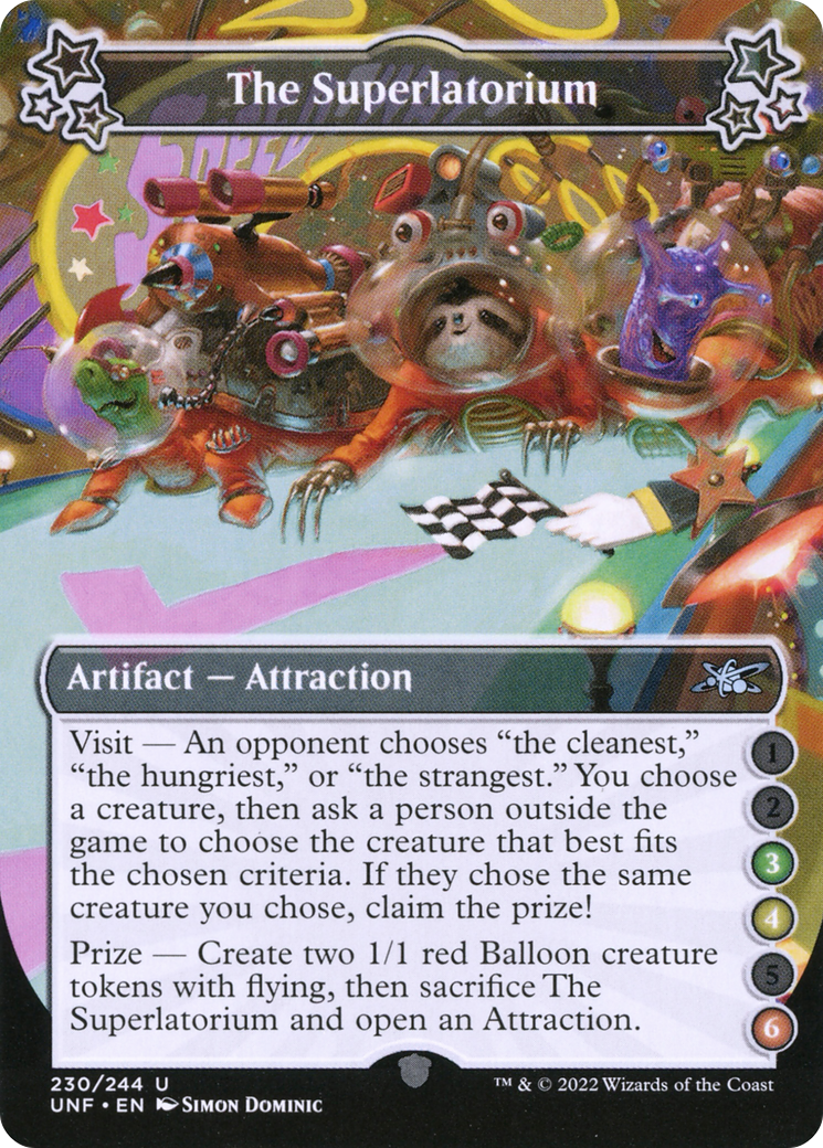 Image of The Superlatorium (3-4-6) (UNF-230) - Unfinity Foil