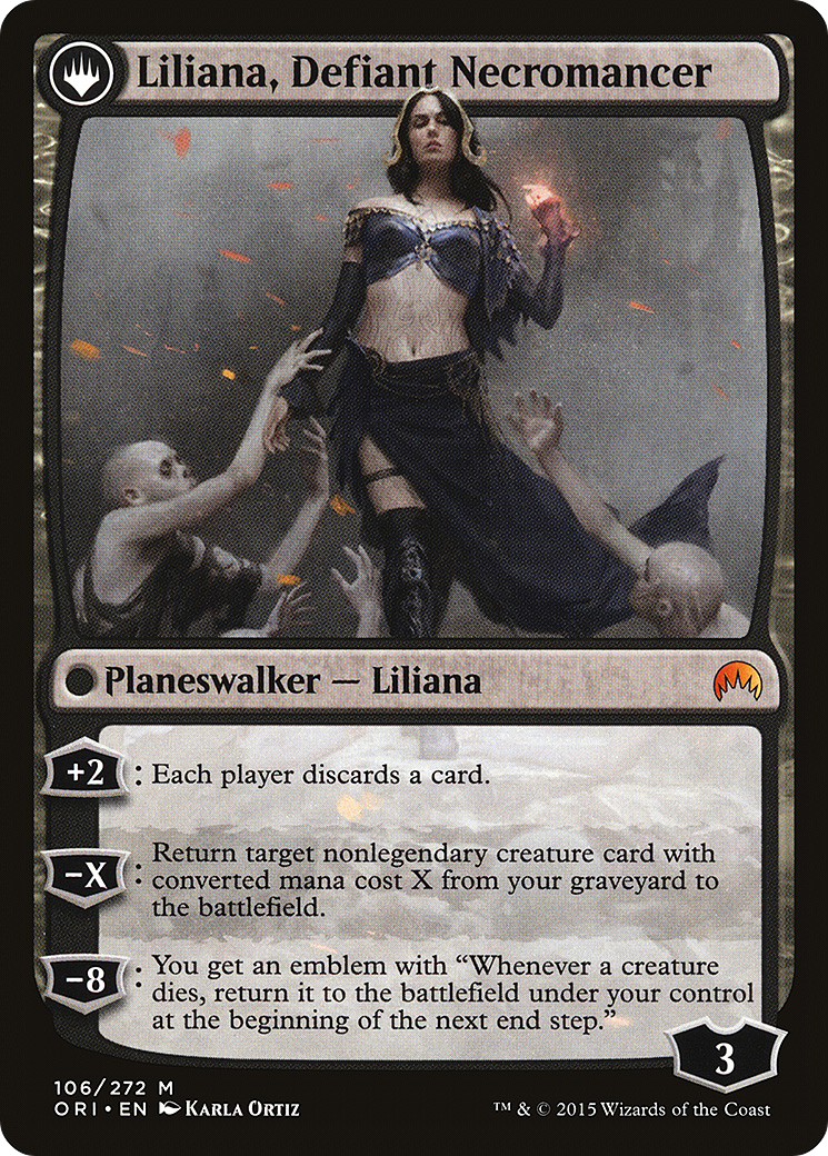 Image of Liliana, Heretical Healer (ORI-106) - Magic Origins: (originpwdfc)
