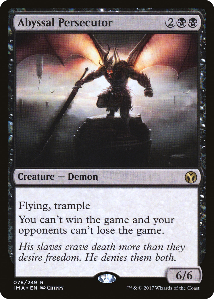 Image of Abyssal Persecutor (IMA-078) - Iconic Masters