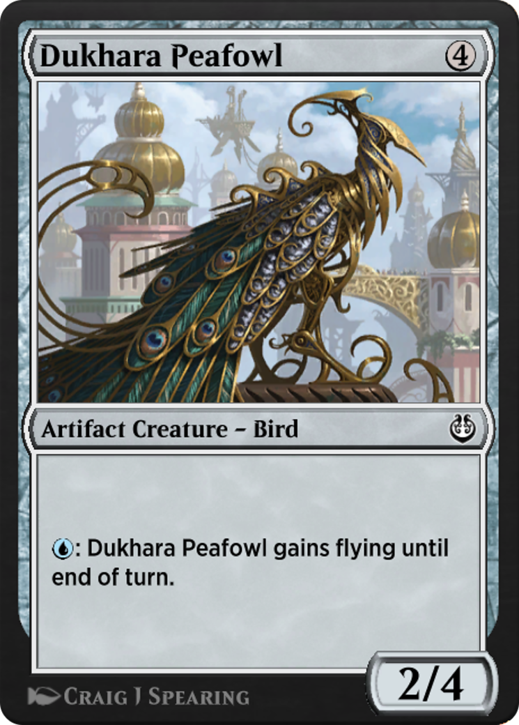 Image of Dukhara Peafowl (KLR-234) - Kaladesh Remastered