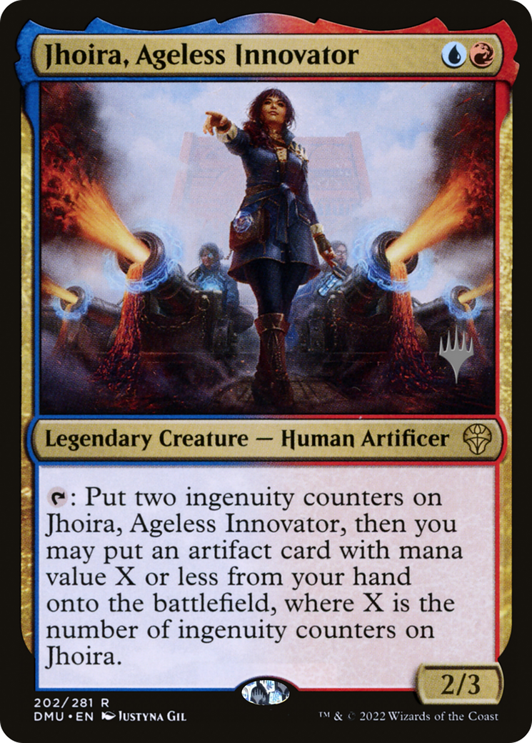 Image of Jhoira, Ageless Innovator (PPDMU-202) - Dominaria United Promos Foil