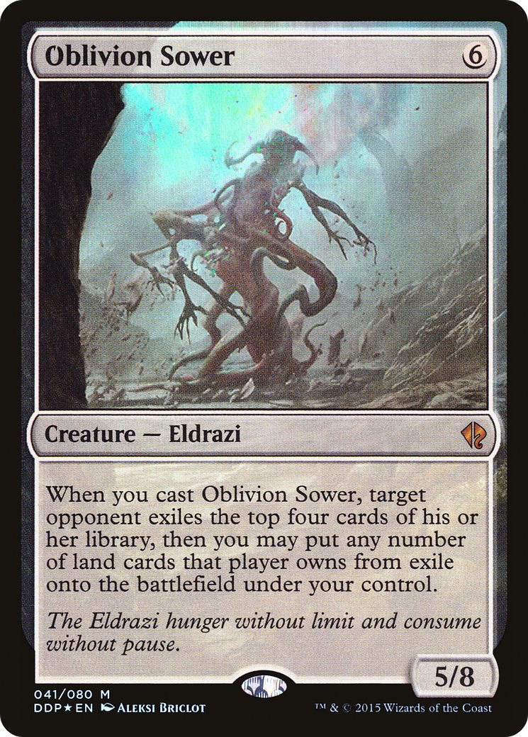 Image of Oblivion Sower (DDP-041) - Duel Decks: Zendikar vs. Eldrazi Foil