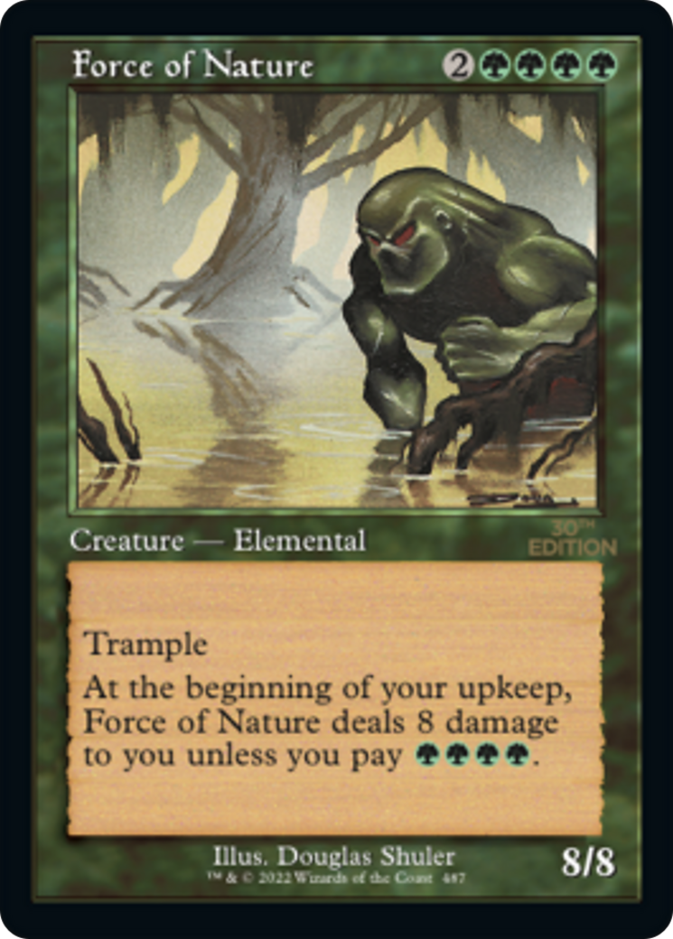 Image of Force of Nature (Retro Frame) (30A-487) - 30th Anniversary Edition