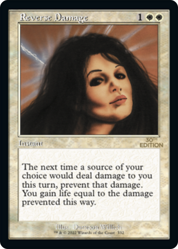 Image of Reverse Damage (Retro Frame) (30A-332) - 30th Anniversary Edition